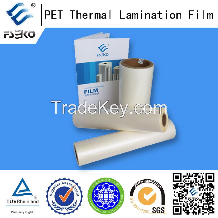 Pet Hot Laminating Film for Offset Printing 