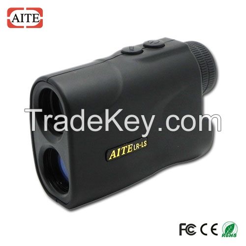 Black outdoor hunting laser distance meter rangefinder with speed mode 400m~800m