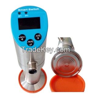 Sanitary Vegetable Oil Precision Pressure Switch with Rotable Luminious OLED