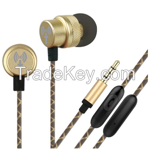 TechMate Metal EarPhone with Mic