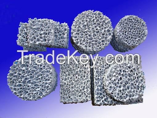 silicon carbide ceramic foam filter