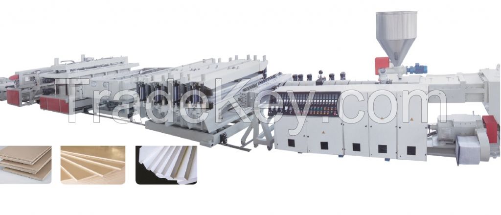 PVC foamed sheet extrusion line