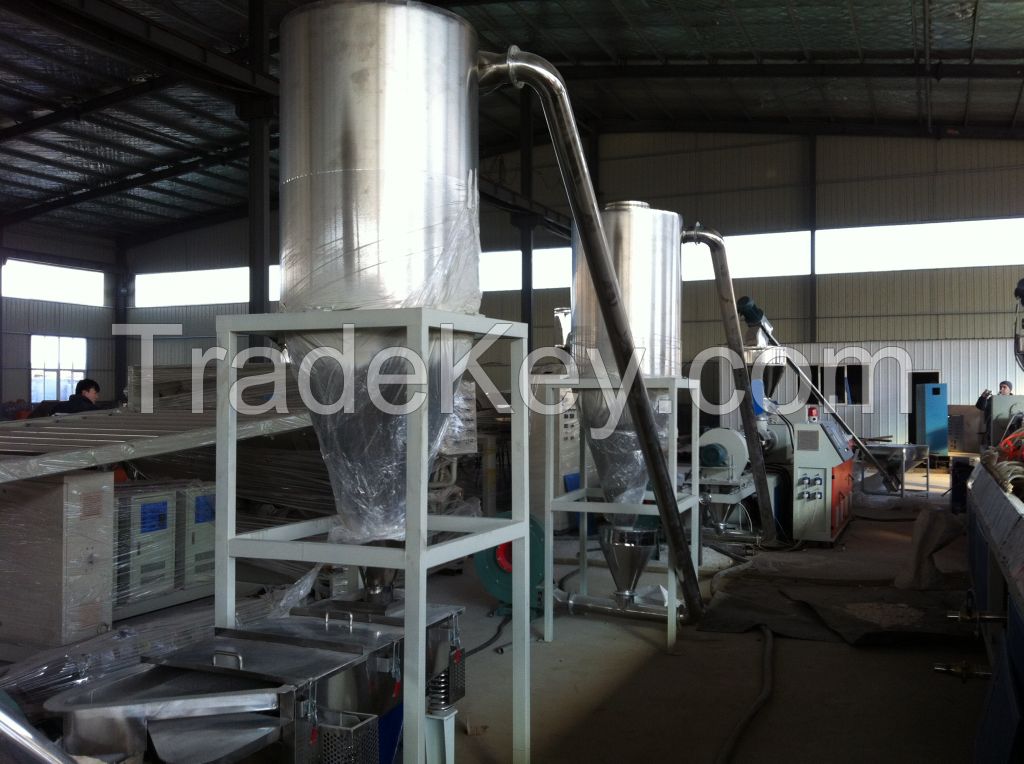 PP, PP, PVC recycling pelletizer line