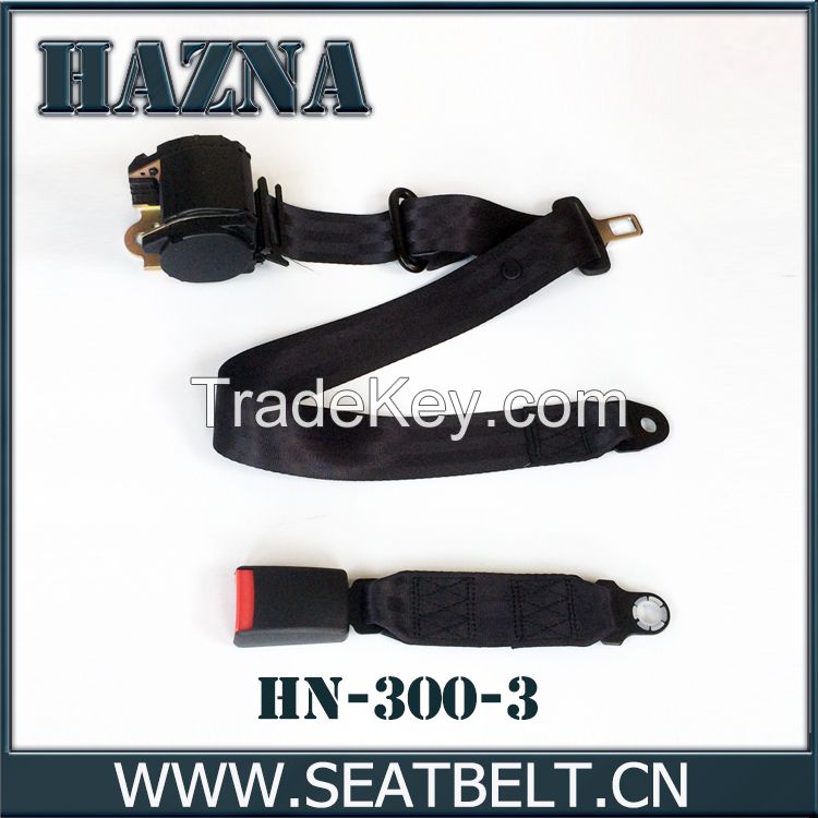 Car three point retractable seat belt safety belt