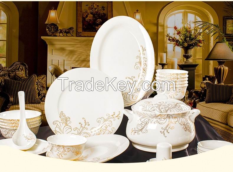 Bone China Dinner Set 20pcs or 32pcs or 58pcs