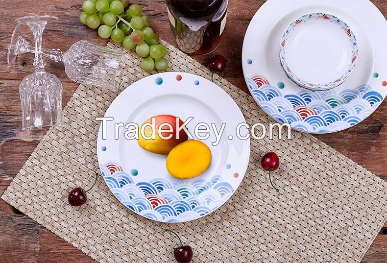 Korean Bone China Bowl and Dish Set 28pcs or 54pcs