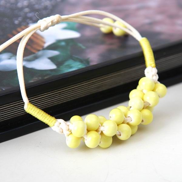 Strand Of Porcelain Pearls Bracelet