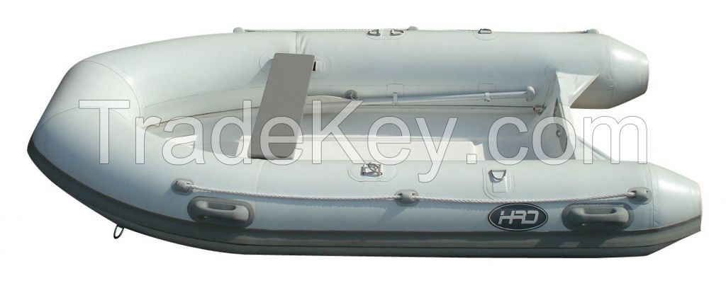 10 Foot Hypalon Inflatable Boat Fiberglass Hull 