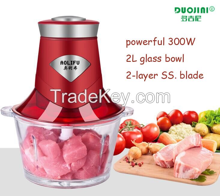 Food chopper, Electric meat grinder, Home use mincer