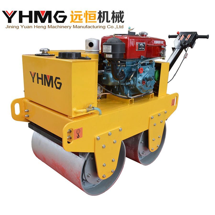 Self Walking Double Drum Water-Cooled Vibratory Road Roller