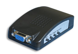 Video Converter video/s-video pal/cvbs/bnc TO VGA