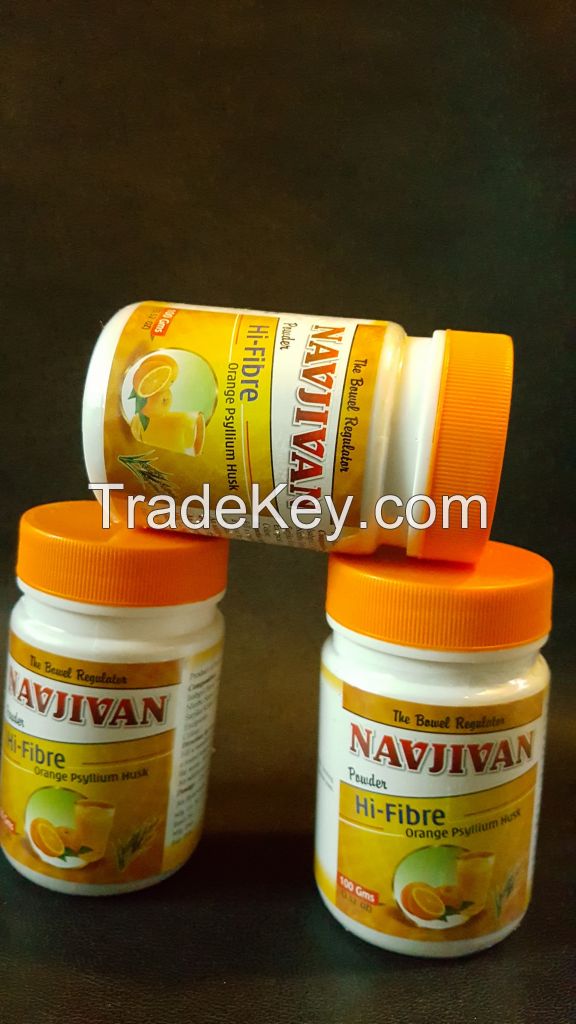 Navjivan Powder Orange Psyllium Husk