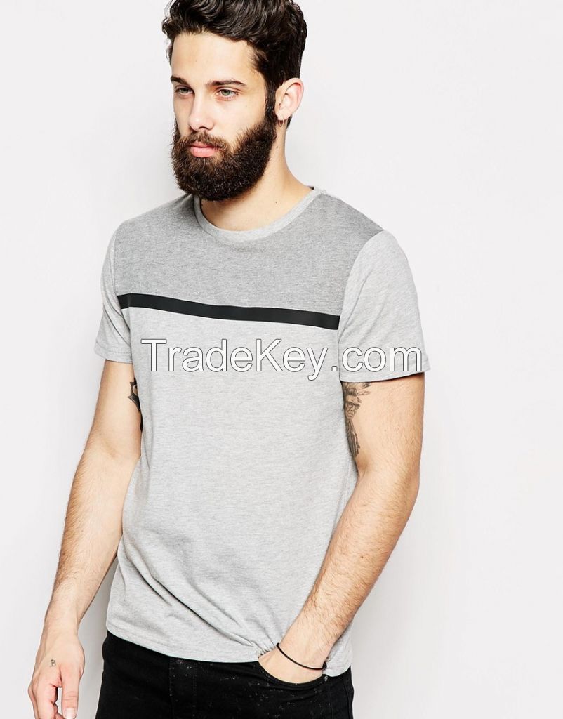 custom fashion men's soft cotton design t shirts 