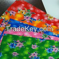 Printed rayon fabric