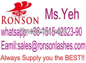 Ronson Lashes, 3D Mink Lashes Siberian Lashes Volume Lashes Individual Extensions