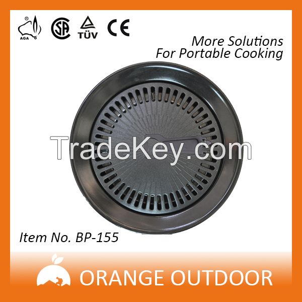 aluminium healthy cooking bbq grill plate for gas stove