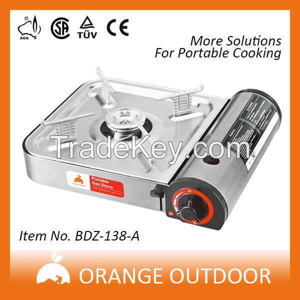 ultrathin portable camping butane gas stove, portable gas stove