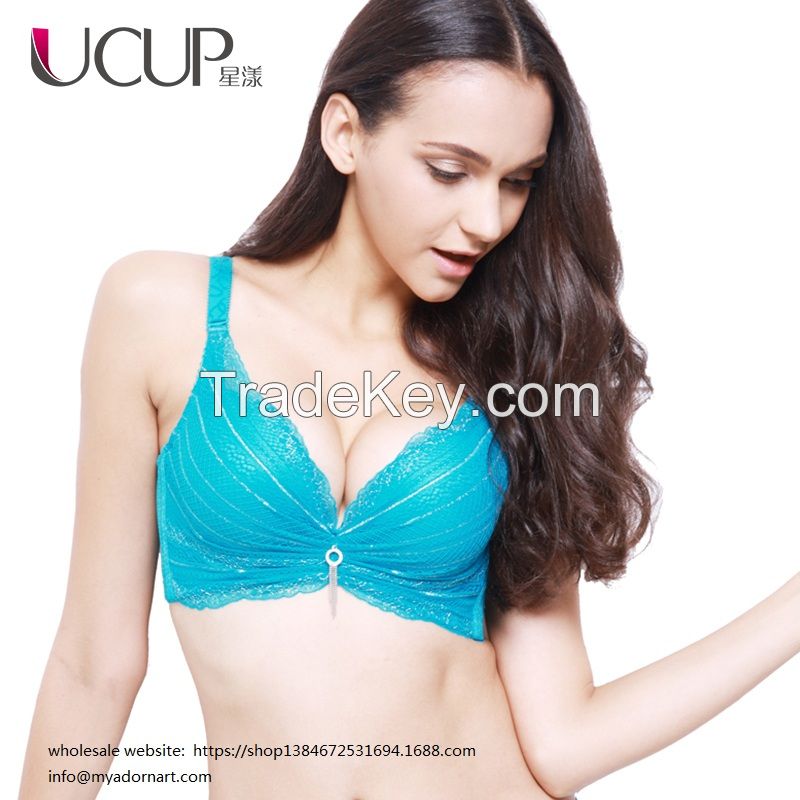 UCUP Women Lace No Side Effects Underwear Bra