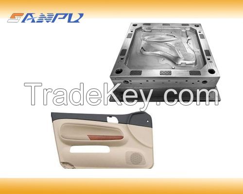 Automotive door panel mould for hot runner plastic injection mould