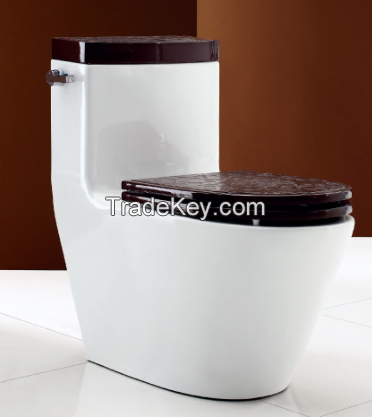 toilet ,ceramic toilet ,one-piece toilet ,sanitary ware