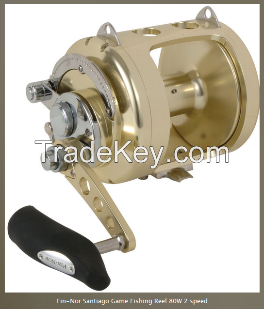 FinNor Santiago Game Fishing Reel 80W 2 speed