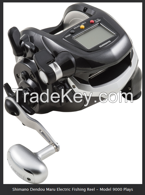 Shi-mano Dendou Maru Electric Fishing Reel - Model 9000 Plays