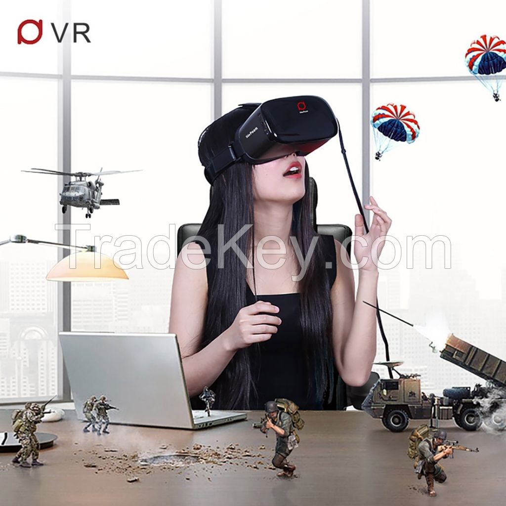 Newest 3D Glasses Deepoon E2 75Hz Refresh Rate 1080P AMOLED Screen Virtual Reality PC 3D Video Glasses for Desktop Computer