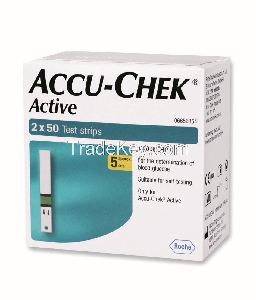 Active Test Strips 100ct (Accu Chek)