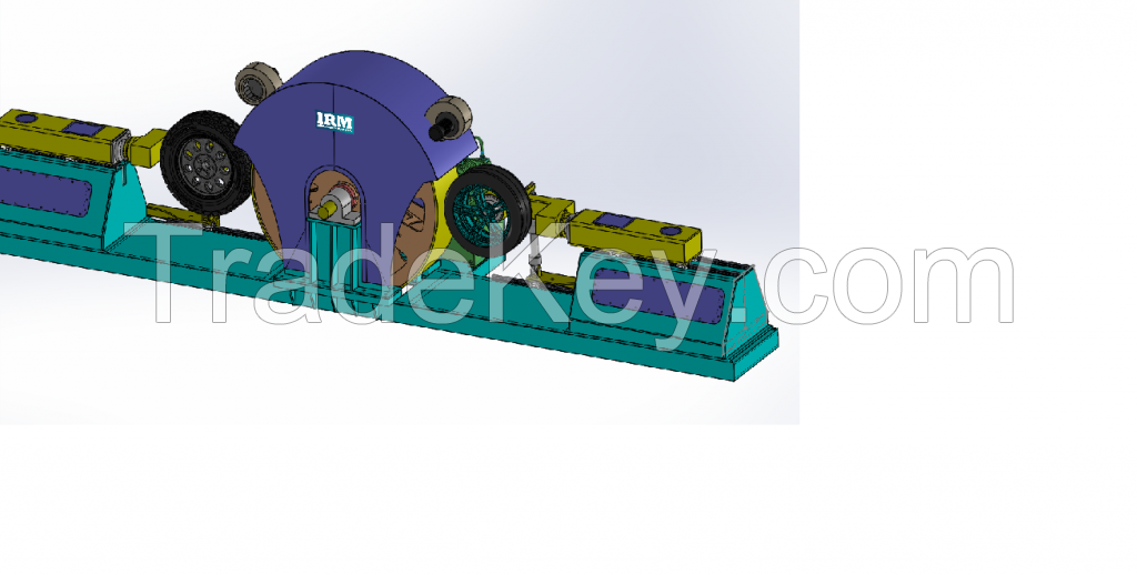 Radial Fatigue Test Machine For Alloy Wheels