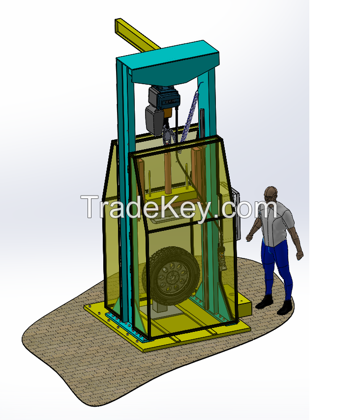 Impact Test Machine For Alloy Wheels