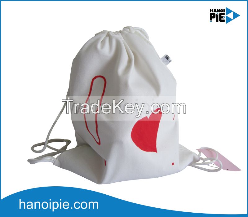 Vietnam drawstrings promotion  cotton bag