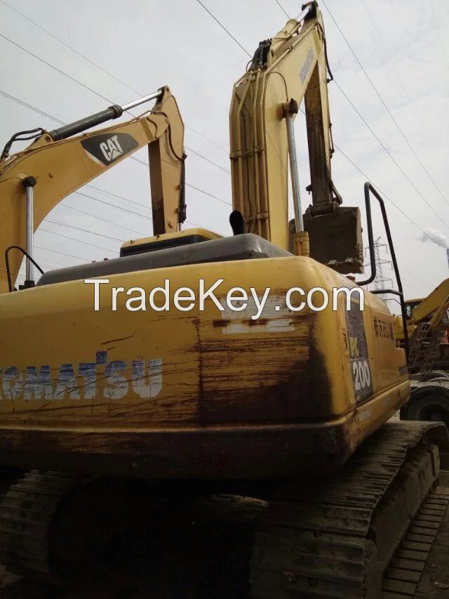 Used Import Original KOMATSU PC200-7 Excavator