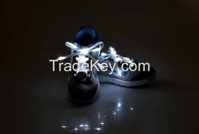 LED light up shoelace