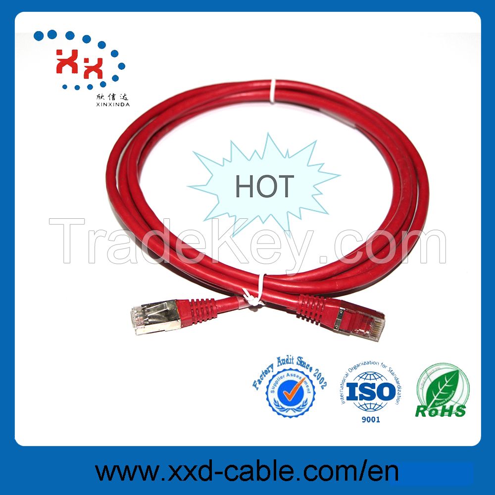 26AWG copper conductor cat5e utp rj45 8p8c patch cord cable