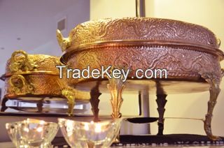 Copper chafing dish