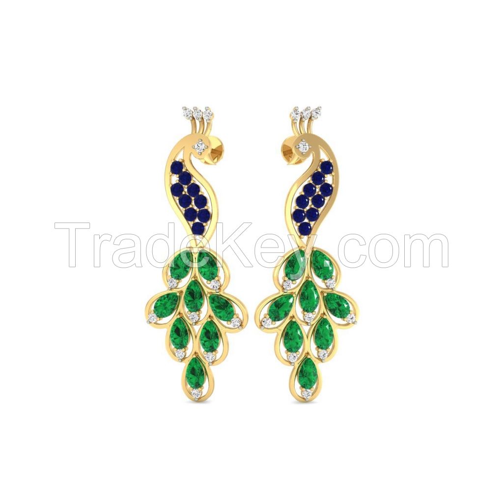 The Classic Mayura Earrings