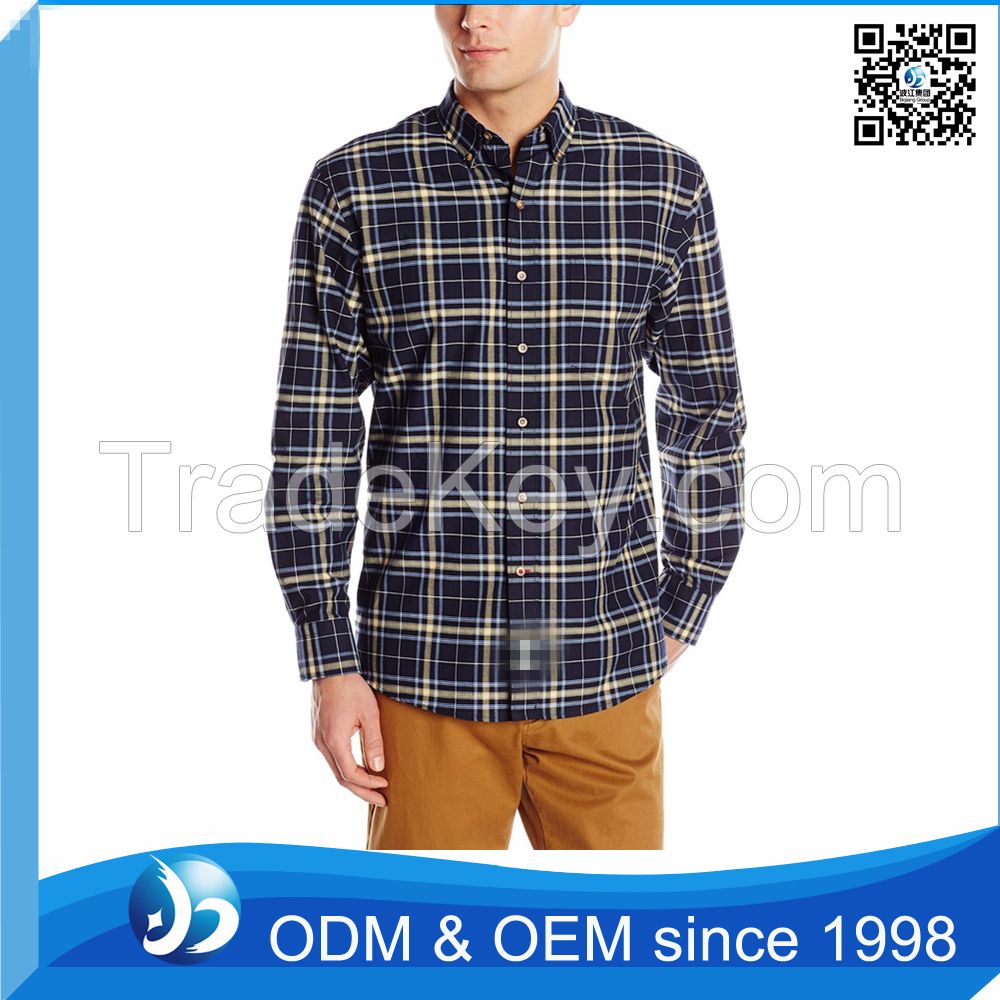 Custom Stitching Men's Stylish Two Tone Shirt