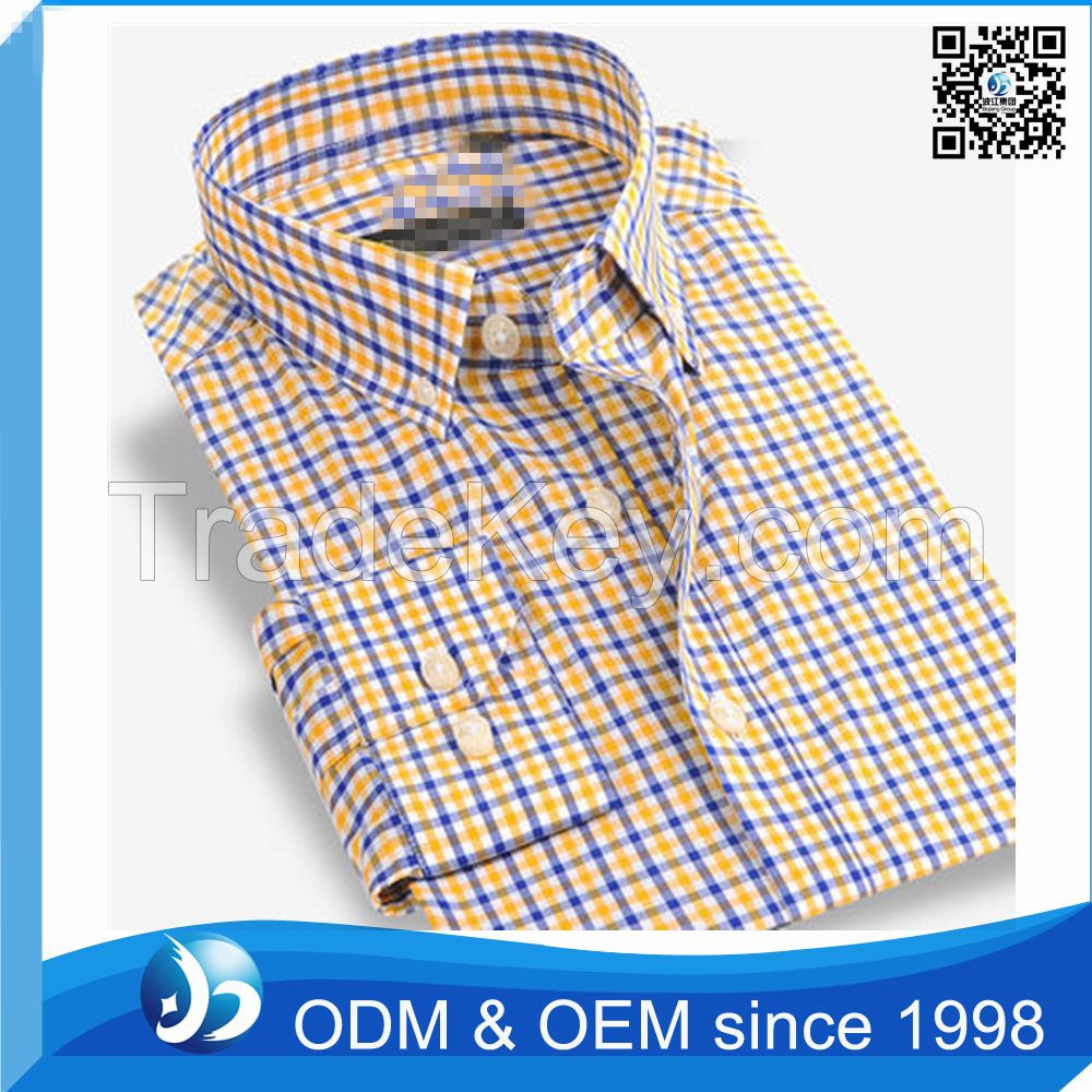 Custom European Style Fancy Collarless Dress Linen Shirt