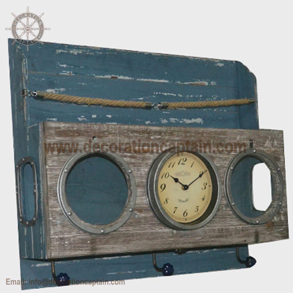 Wooden Wall Clocks Rustic Wood and Metal Clock Antique Wooden Clock Wooden Clock Decoration