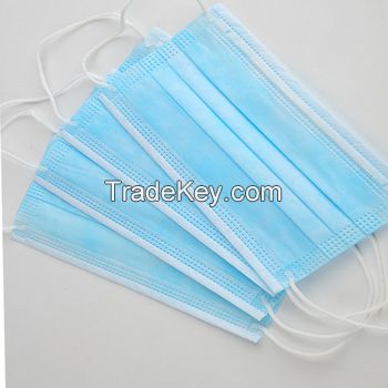 Non-woven Surgical Face Mask disposable with tie-on BFE&gt;99%