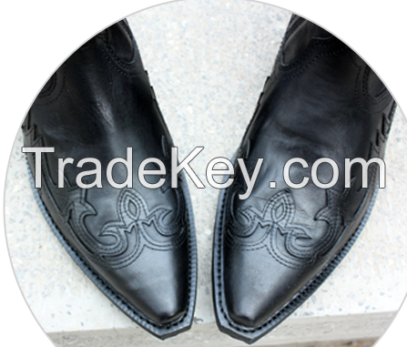 Men's Pull-On Western Cowboy Boots