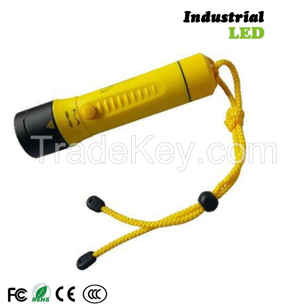 BYL-04B Explosion-proof diving IP68 led flashlight