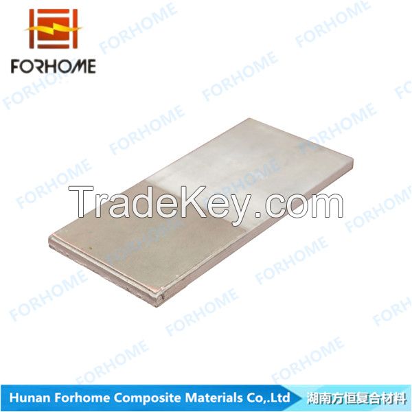 Bi-metal Aluminum/Copper+Steel/Stainless Steel Clad Metal Sheets/Plates