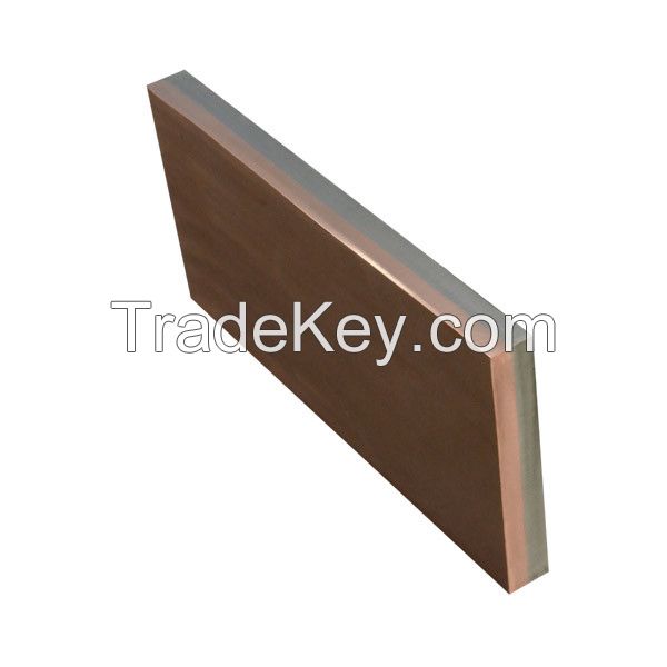 Bi-metal Aluminum/Copper+Steel/Stainless Steel Clad Metal Sheets/Plates