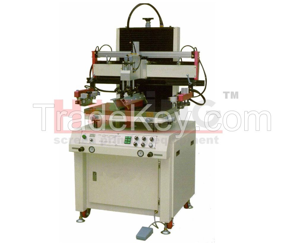 Motor driven semi auto screen printing machine