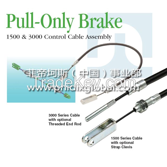 hydraulic valve control cable