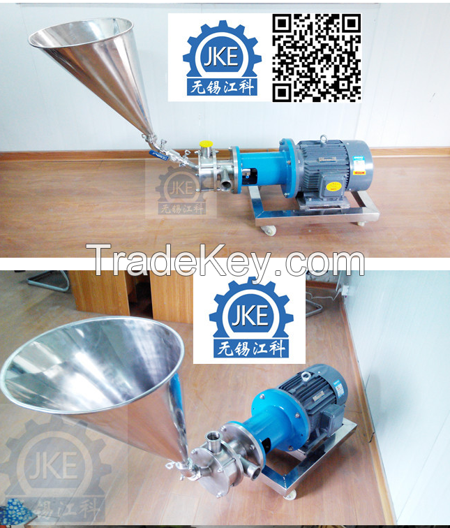 High Shear Powder&amp;amp;Liquid Mixer for Lubricant Grease Jellu Flavoring Cheese Making