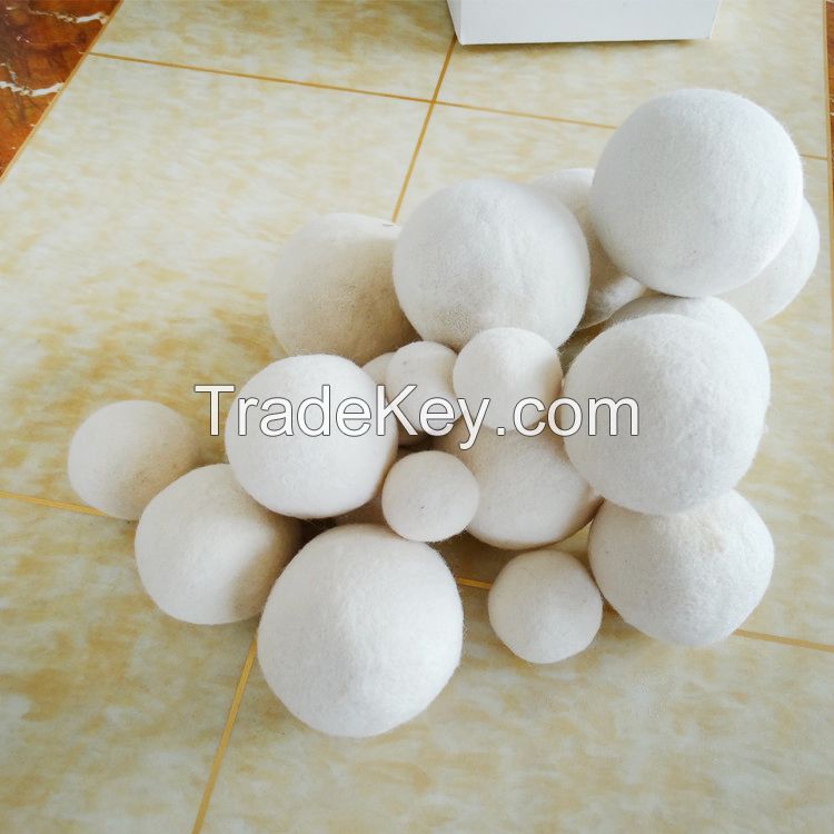 2.5 inch; 2.8 inch; 3 inch; 3.15 inch; 100% NZ Wool Dryer Balls