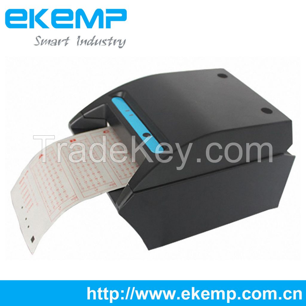 EKEMP OMR Lottery Slip Scanner Machine Support RS232 Slot for Lottery