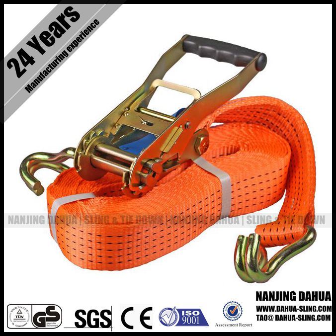 4'' ratchet cargo lashing Factory ISO